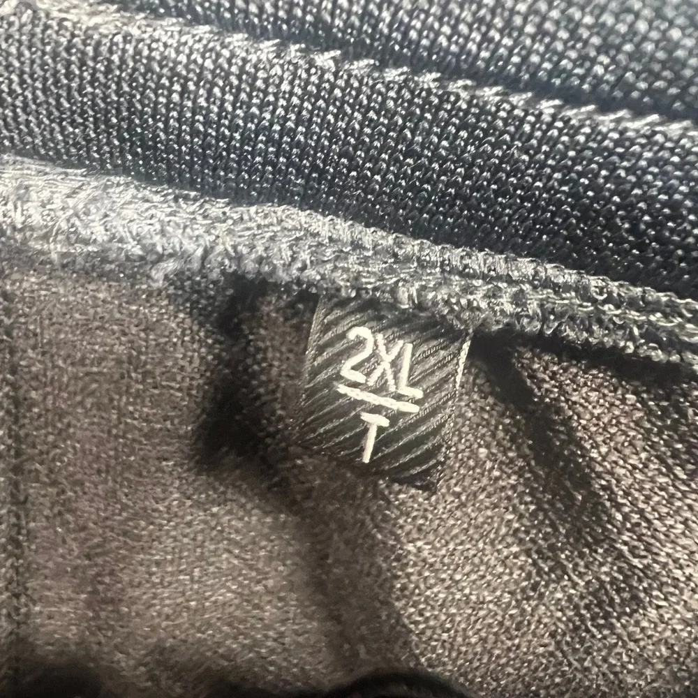 American Tall Joggers Mens 2XL Charcoal Gray Heather Athletic‎ Performance EUC